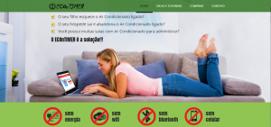 Site EconTimer - Portfólio Mídia Correta